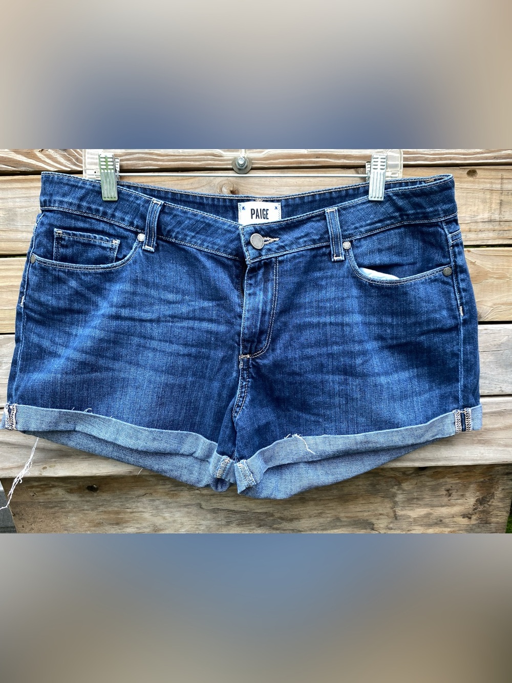 PAIGE Womans Jimmy Jimmy Short in Candace Size 31 100% Cotton